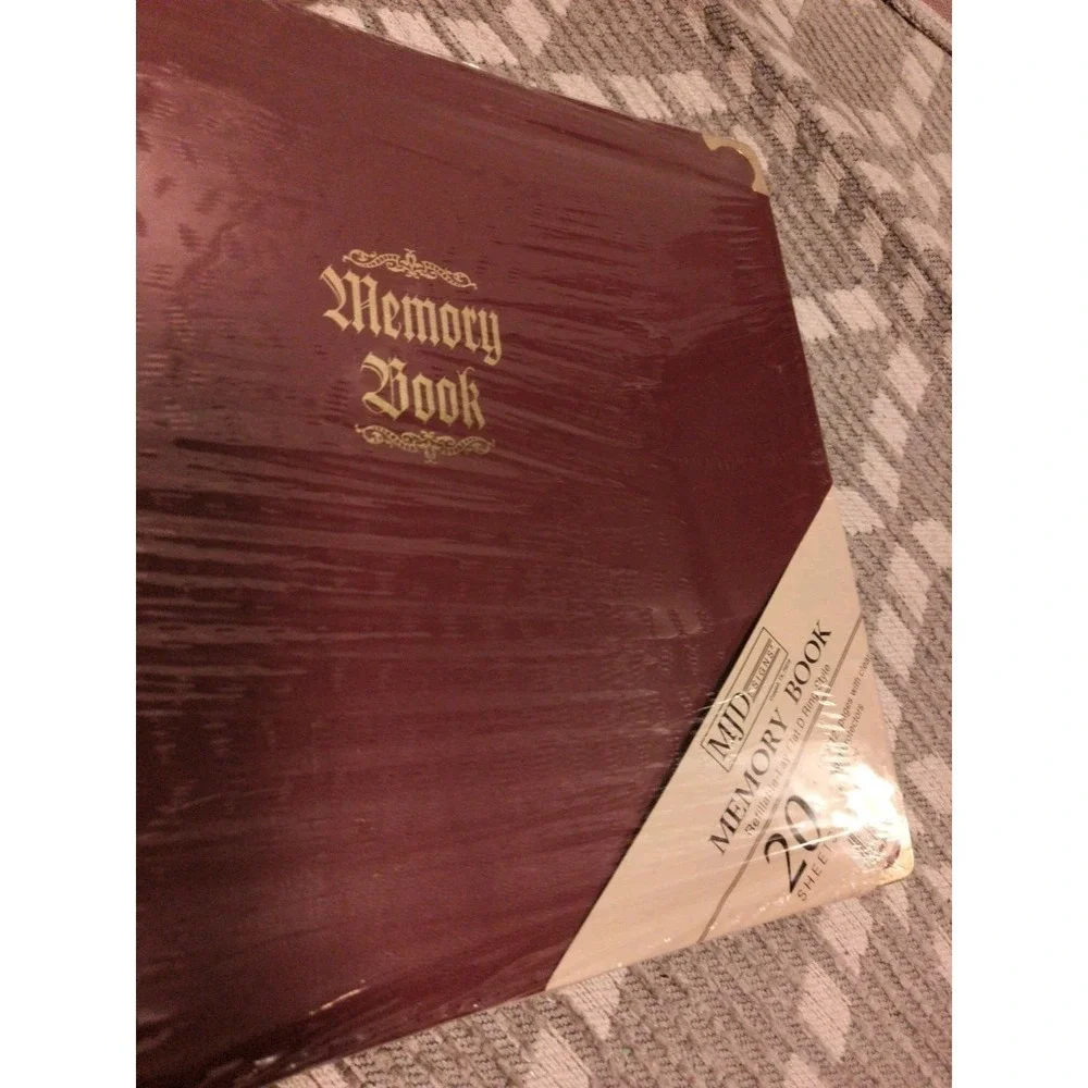 MJ Designs Home Memory Book Photo Album Refills D Ring Style 12x12 Sealed 20 Pg